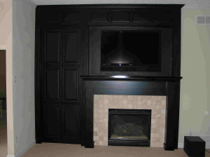 Fireplace remodel (After)