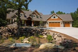 Sartell Custom Home, Front Sartell Custom Home, Front