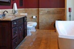 Bathroom Floor Design in St Cloud