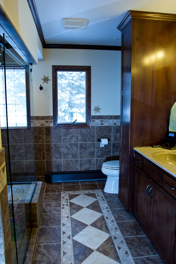 Custom Master Bathroom (AFTER)