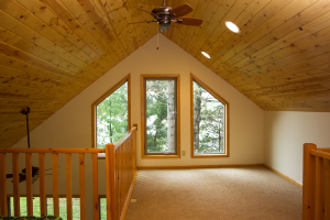 Sartell Minnesota Cabin Remodel Loft