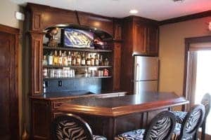 Custom Bar Cabinets