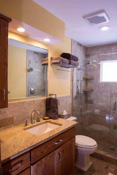 AFTER Remodeling PIcture #2, Sauk Rapids MN Bathroom