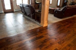 Kitchen, Living and Entry Flooring