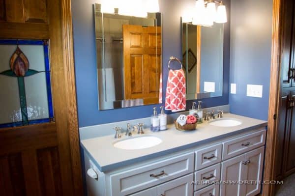Bathroom Remodeled by Schoenberg Construction, Inc.
