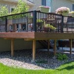 Deck Replacement & Addition Deck After with Low Maintenance Decking