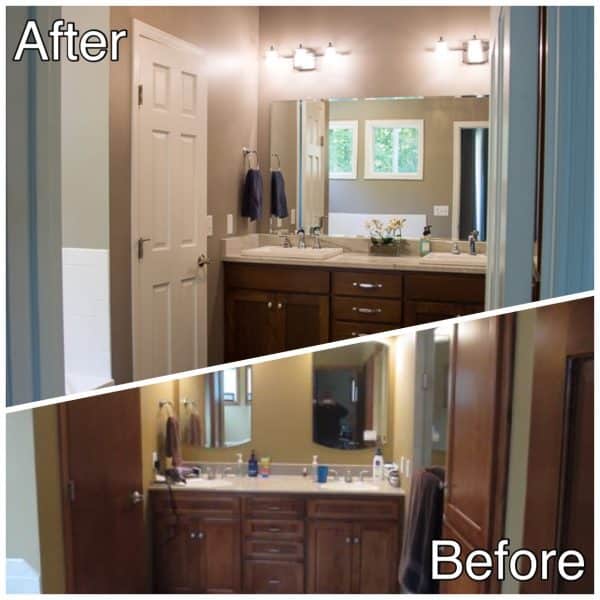 Bathroom Before and After