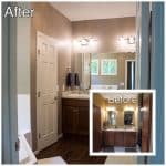 Estimate Home Value After Renovation Master Bathroom Before and After