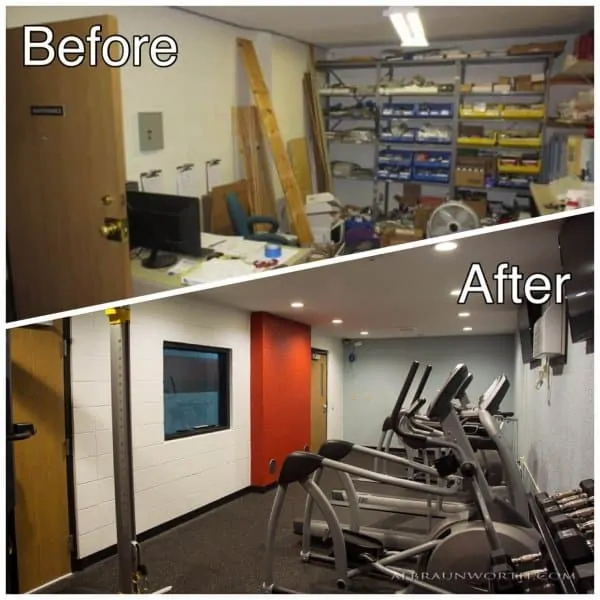 College Living Light Commercial Remodeling St Cloud MN Before and After Photos