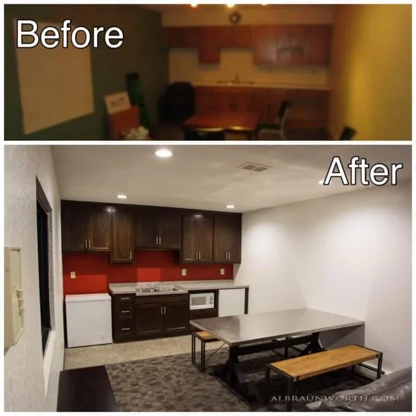 Light Commercial Interior Remodel Project St Cloud MinnesotaBefore and After Photos