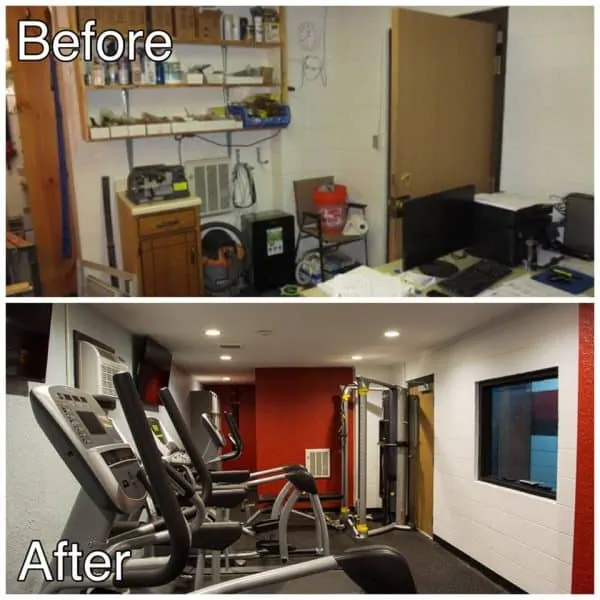 Light Commercial Remodel Project St Cloud MN Before and After Photos
