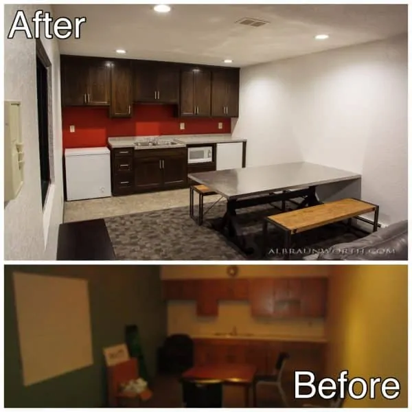 Light Commercial Interior Remodeling Project St Cloud MN Before and After Photos