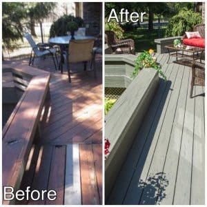 Low maintenance deck