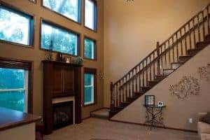 Living Room with Fireplace