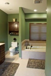 Custom Home Master Bathroom
