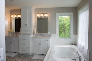 Master Bathroom with Tub