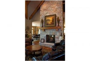 Sartell Custom Home Fireplace