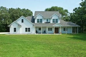 Custom Home Front Exterior