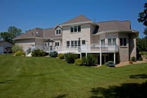 Southern Style Home Backside