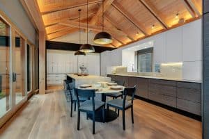 Custom Home Kitchen and Dining room
