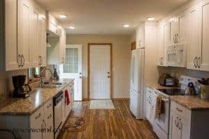 Kitchen After Painted cabinets