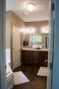 Bathroom After with tub
