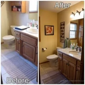 Bath Remodeling before and after