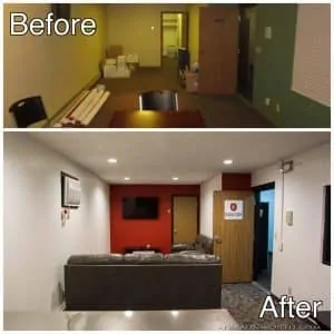 Light Commercial Interior Remodeling St cloud Mn