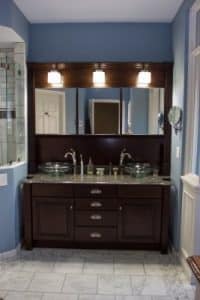 Bath remodel after vanity