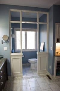 Bathroom remodel stool