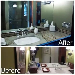 Bathroom Remodel Before and After Sartell MN