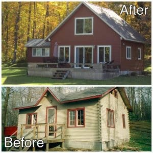 Cabin-Before-and-After-Hillman-Mn