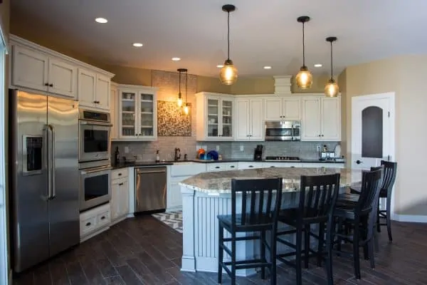 Custom Kitchen with Island