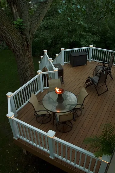 Deck Seating Area