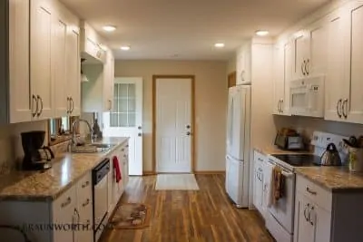 Small Space Kitchen Remodel by Schoenberg Construction