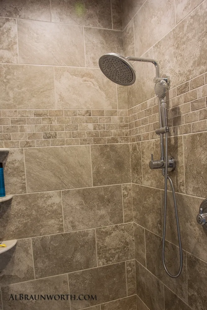 Custom Built Home Shower