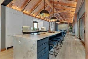 Custom Home Kitchen island
